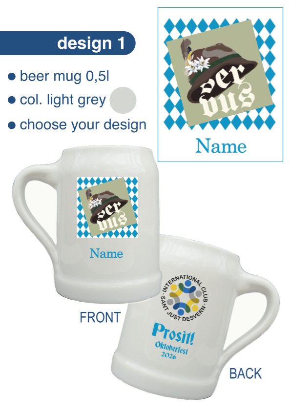 Bierkrug - Design 1